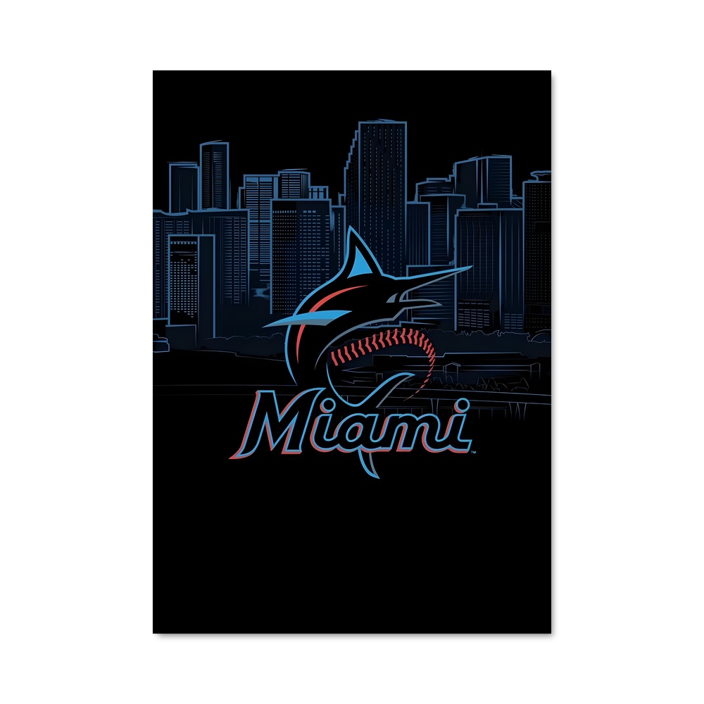 Poster Shark Attack Miami
